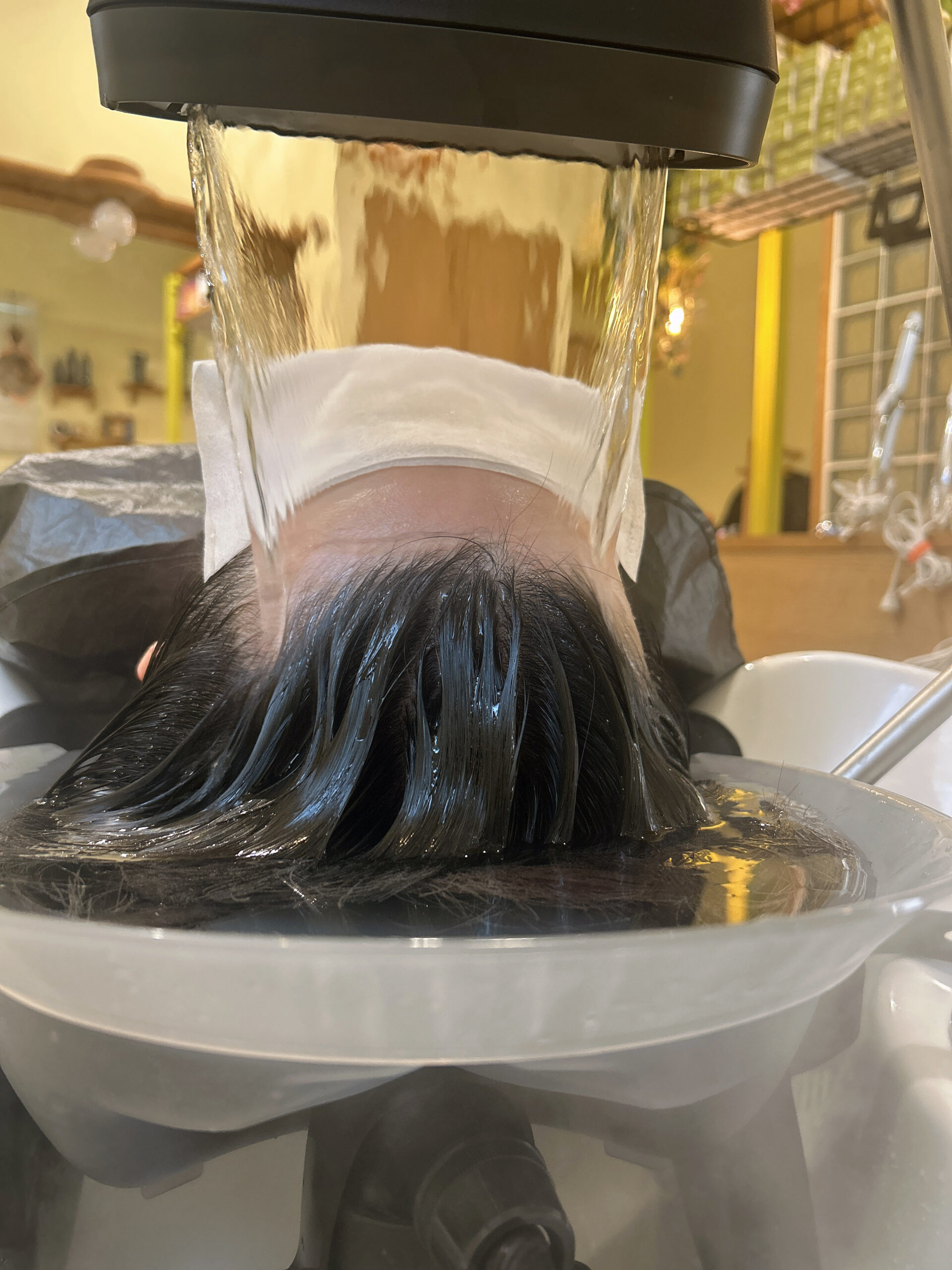 頭浸浴始まりました！